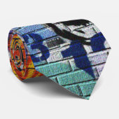 都市地下NYの落書きの首のタイ ネクタイ (ロール)