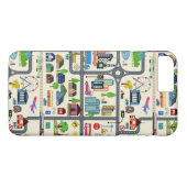 都市地図パターン Case-Mate iPhoneケース (裏面(横))