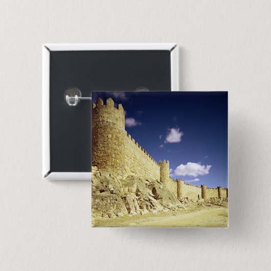 都市壁 缶バッジ (正面&裏面)