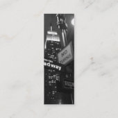 都市夜プロフィールカード スキニー名刺 (裏面)