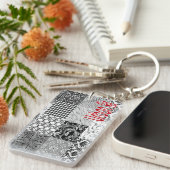 都市大気 キーホルダー (正面右)