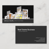 都市実在財務仲介代理店業者 名刺 (正面/裏面)