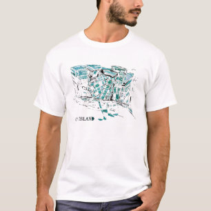 都市島のgraff tシャツ