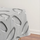 都市工業用金属質感プリント テーブルクロス (インサイチュ)