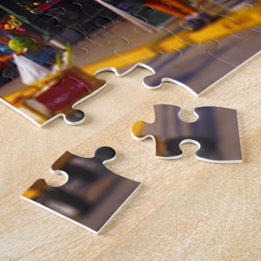 都市市場およびカンザスシティの都心のスカイライン ジグソーパズル (側面)