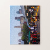 都市市場およびカンザスシティの都心のスカイライン ジグソーパズル (縦)