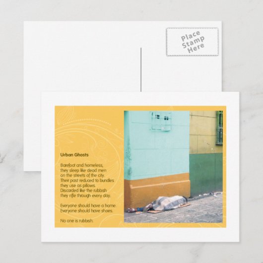 都市幽霊 ポストカード (正面/裏面)
