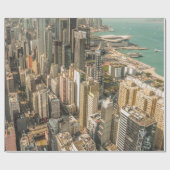 都市建物 ラッピングペーパー (フラット)