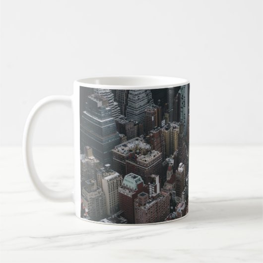 都市建物Sの高角撮影 コーヒーマグカップ (左)
