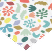 都市形カラフルオーガニック形 テーブルクロス (アングル)