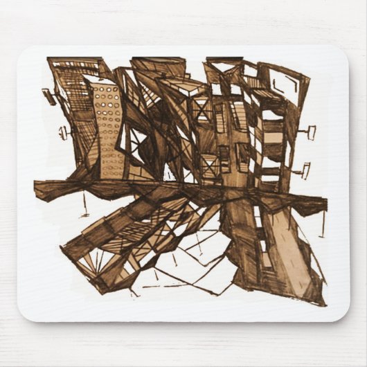 都市影 マウスパッド (正面)