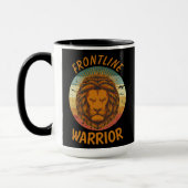 都市戦士イエローライオンフロントライン戦士マグ マグカップ (左)