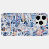 都市抽象芸術コラージュのモバイルケース Case-Mate iPhoneケース (裏面 (横))