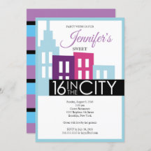 都市招待状のSweet sixteen