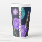 都市探査有名ランドマークドバイUAE カフェラテマグ (正面)