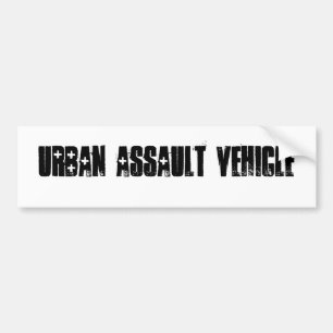 都市攻撃車 バンパーステッカー