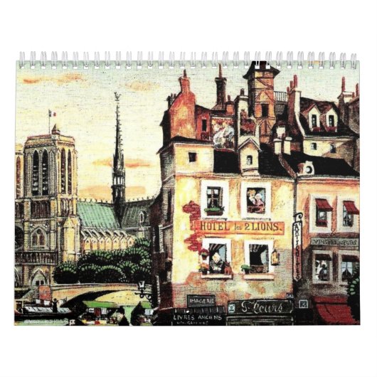 都市景観のカレンダー。 カレンダー (カバー)