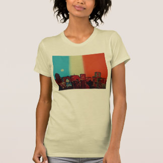 都市景観のティー Tシャツ