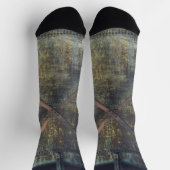 都市景観の錆びた工業用物件 ソックス (上部)