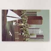 都市景観ジグソーパズル ジグソーパズル (横)