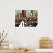 都市景観ポスター ポスター (キッチン)