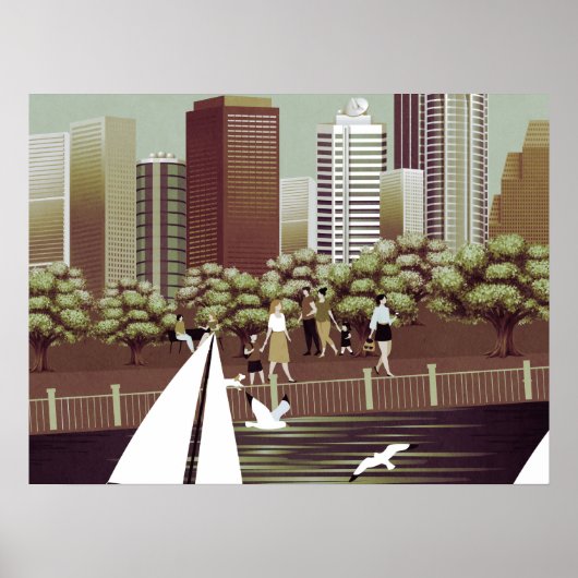 都市景観ポスター ポスター (正面)