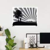 都市景観ポスター ポスター (ホームオフィス)