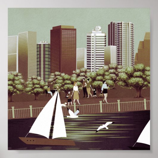 都市景観ポスター ポスター (正面)