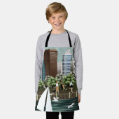 都市景観 エプロン (着用した状態)