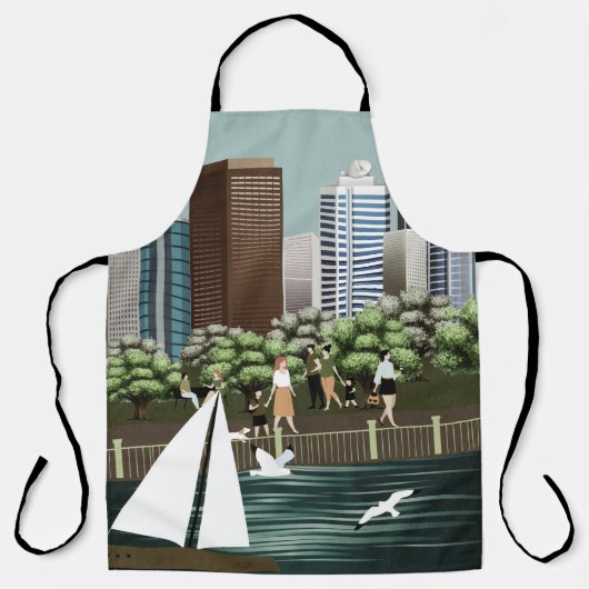 都市景観 エプロン (正面)
