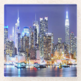 都市景観 ガラスコースター