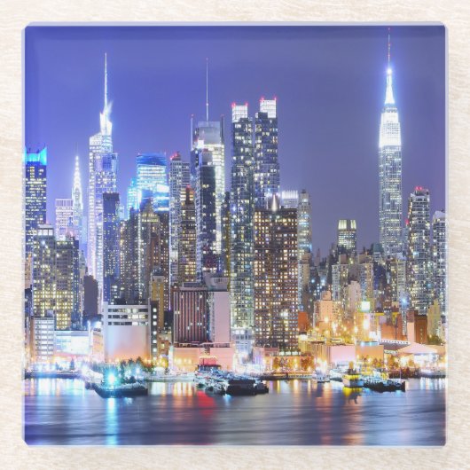 都市景観 ガラスコースター (正面)