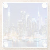 都市景観 ガラスコースター (裏面)
