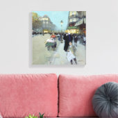 都市景観 キャンバスプリント (インサイチュ (リビング))