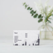 都市景観-ビジネス 名刺 (スタンド正面)