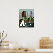 都市景観 ポスター (キッチン)