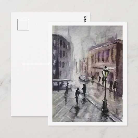 都市景観 ポストカード (正面/裏面)