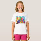 都市景観 Tシャツ (正面フル)