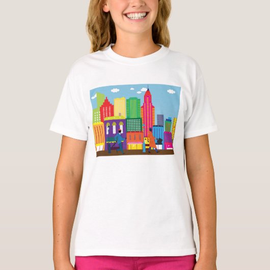 都市景観 Tシャツ (正面)