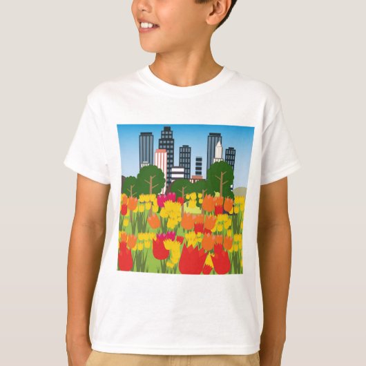 都市景観 Tシャツ (正面)