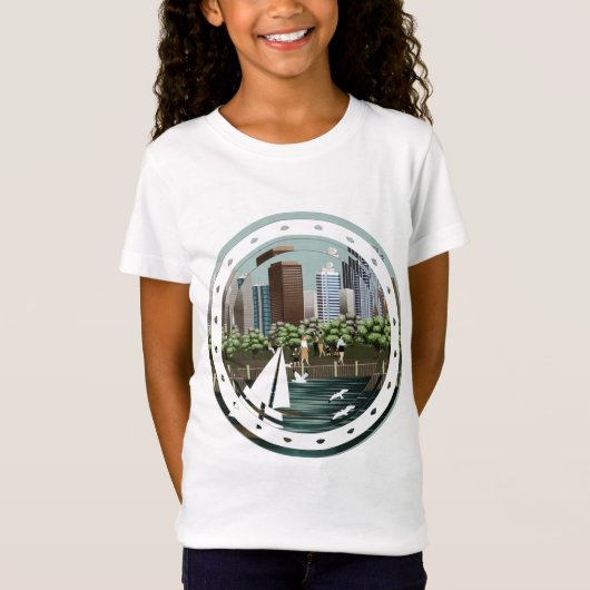 都市景観 Tシャツ (正面)