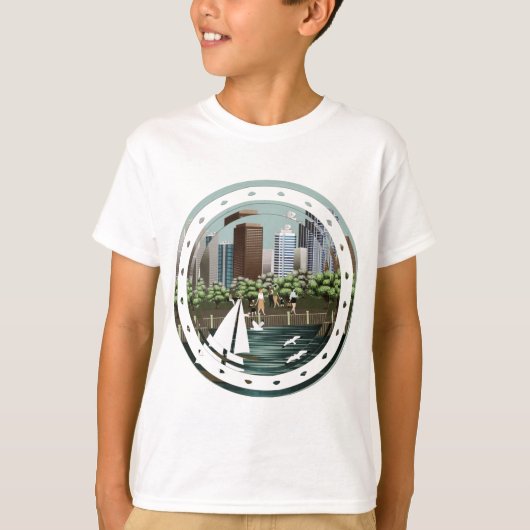 都市景観 Tシャツ (正面)