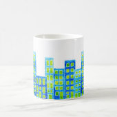 都市水彩都市景観MUG コーヒーマグカップ (中央)