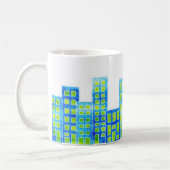都市水彩都市景観MUG コーヒーマグカップ (左)