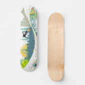 都市波 スケートボード (正面)