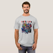 都市漫画 Tシャツ (正面フル)