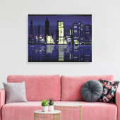 都市灯 キャンバスプリント (インサイチュ (リビング))