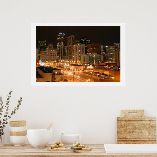 都市灯 ポスター (キッチン)