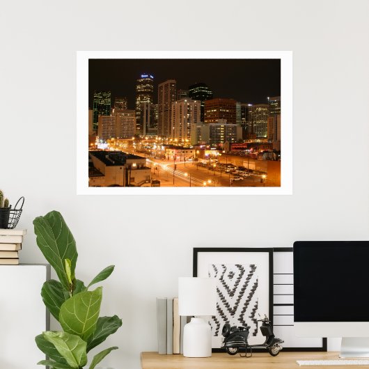 都市灯 ポスター (ホームオフィス)