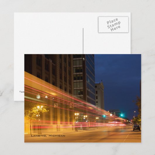 都市灯 ポストカード (正面/裏面)